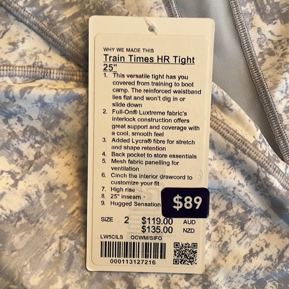 Train times 25” leggings - Picture 2 of 2